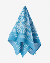 Iron Heart “Bell” Print Bandana - Blue