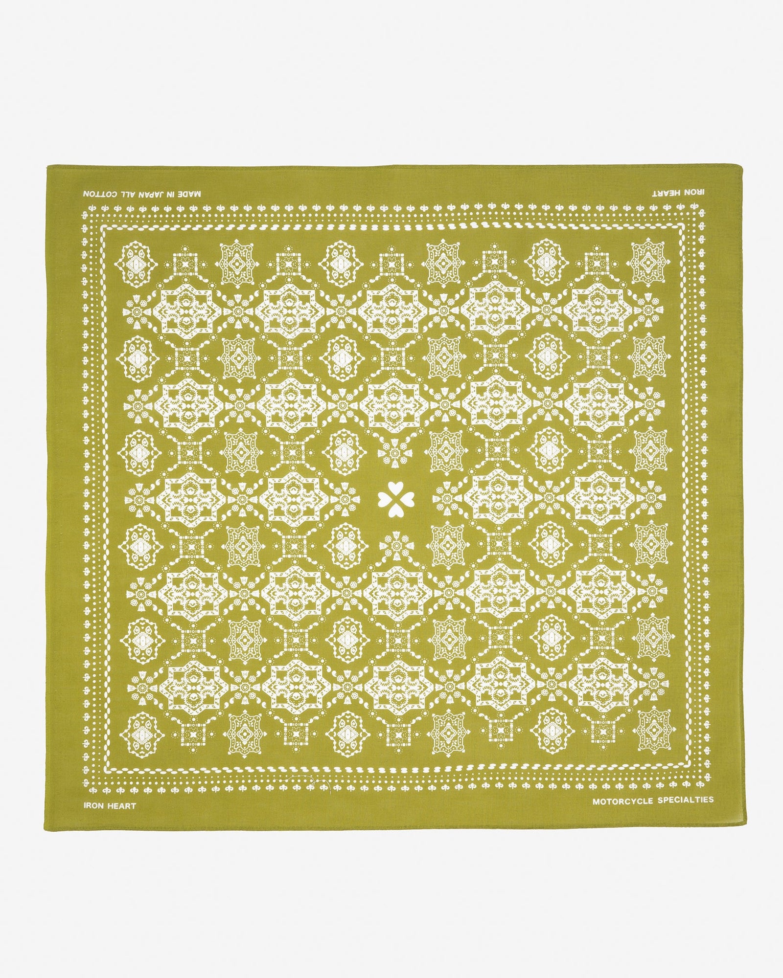 Iron Heart Bell Print Bandana