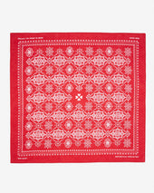 Iron Heart “Bell” Print Bandana - Red