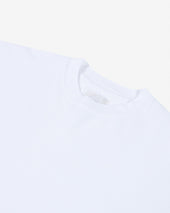 GOOD ART HLYWD Heavyweight Long Sleeve Crew Neck T-Shirt - Optic White