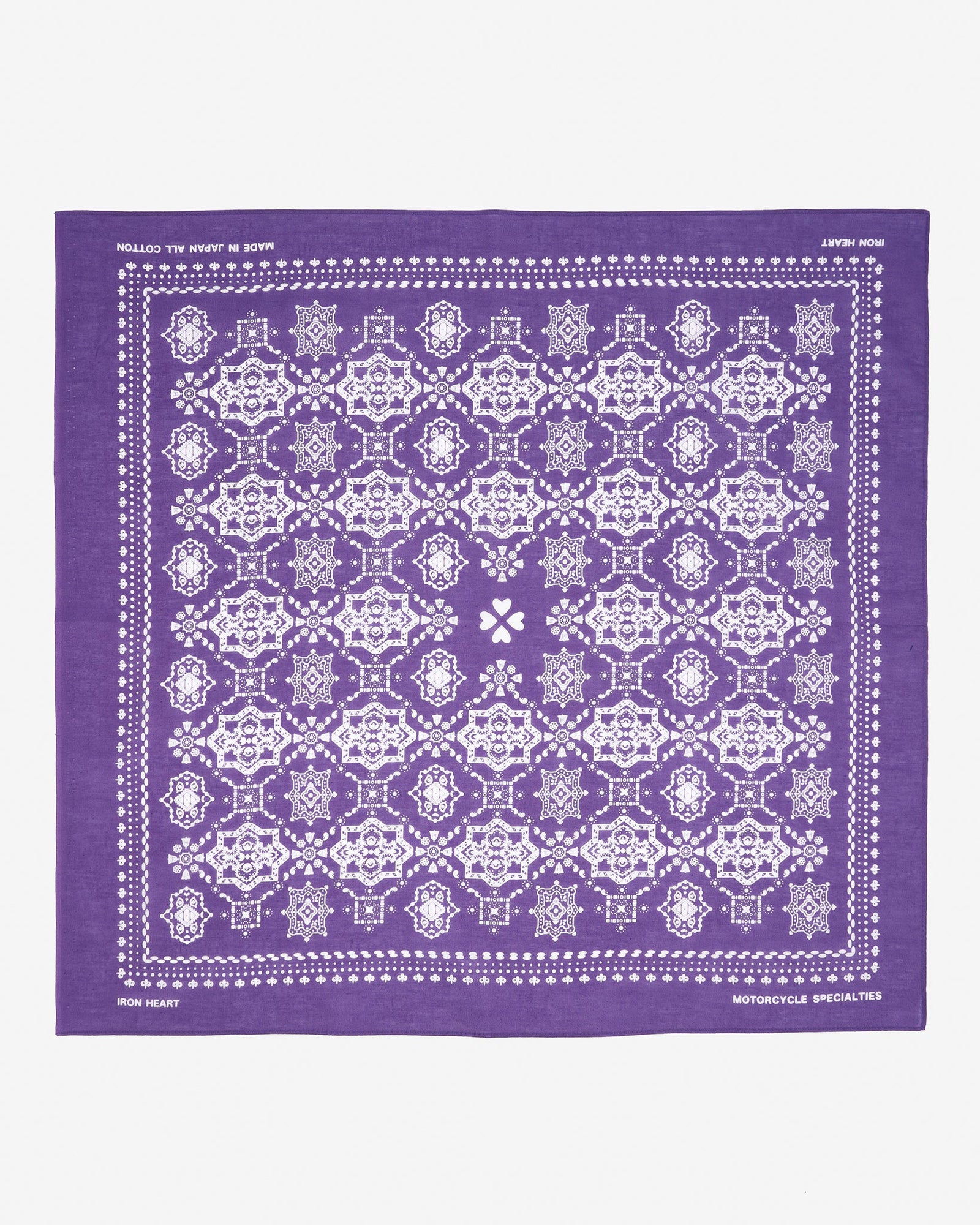Iron Heart Bell Print Bandana