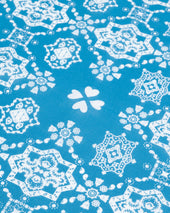 Iron Heart “Bell” Print Bandana - Blue
