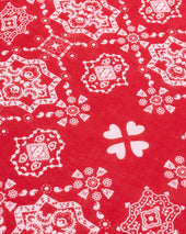 Iron Heart “Bell” Print Bandana - Red