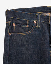 21oz Shinayaka Selvedge Denim Slim Cut Jeans - Indigo