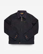 12oz Kurashikizome® Twill Work Jacket - Black