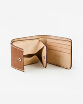 Small Shell Cordovan Wallet - Natural