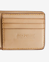 Small Shell Cordovan Wallet - Natural