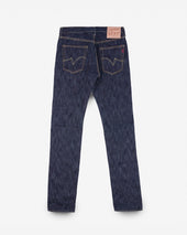 16oz Slubby Selvedge Denim Slim Tapered Cut Jeans - Indigo
