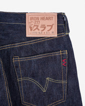 16oz Slubby Selvedge Denim Slim Tapered Cut Jeans - Indigo