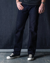 14oz Selvedge Denim Straight Cut Jeans - Indigo/Indigo