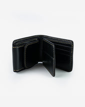 Small Shell Cordovan Wallet - Black