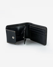 Small Shell Cordovan Wallet - Black