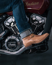 Wesco® - 10" Horsehide Engineer Boot - Natural. The "Mister Lou"
