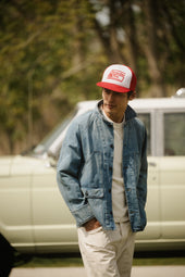 Broken Twill Denim Chore Jacket