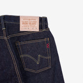 19oz Left Hand Twill Selvedge Denim Straight Cut Jeans - Indigo