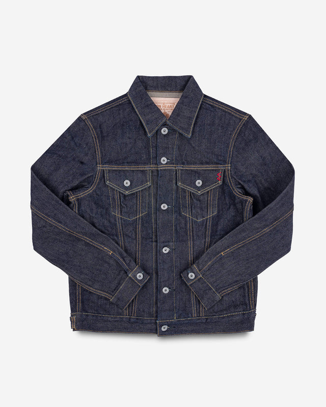 21oz Selvedge Denim Modified Type III Jacket - Indigo