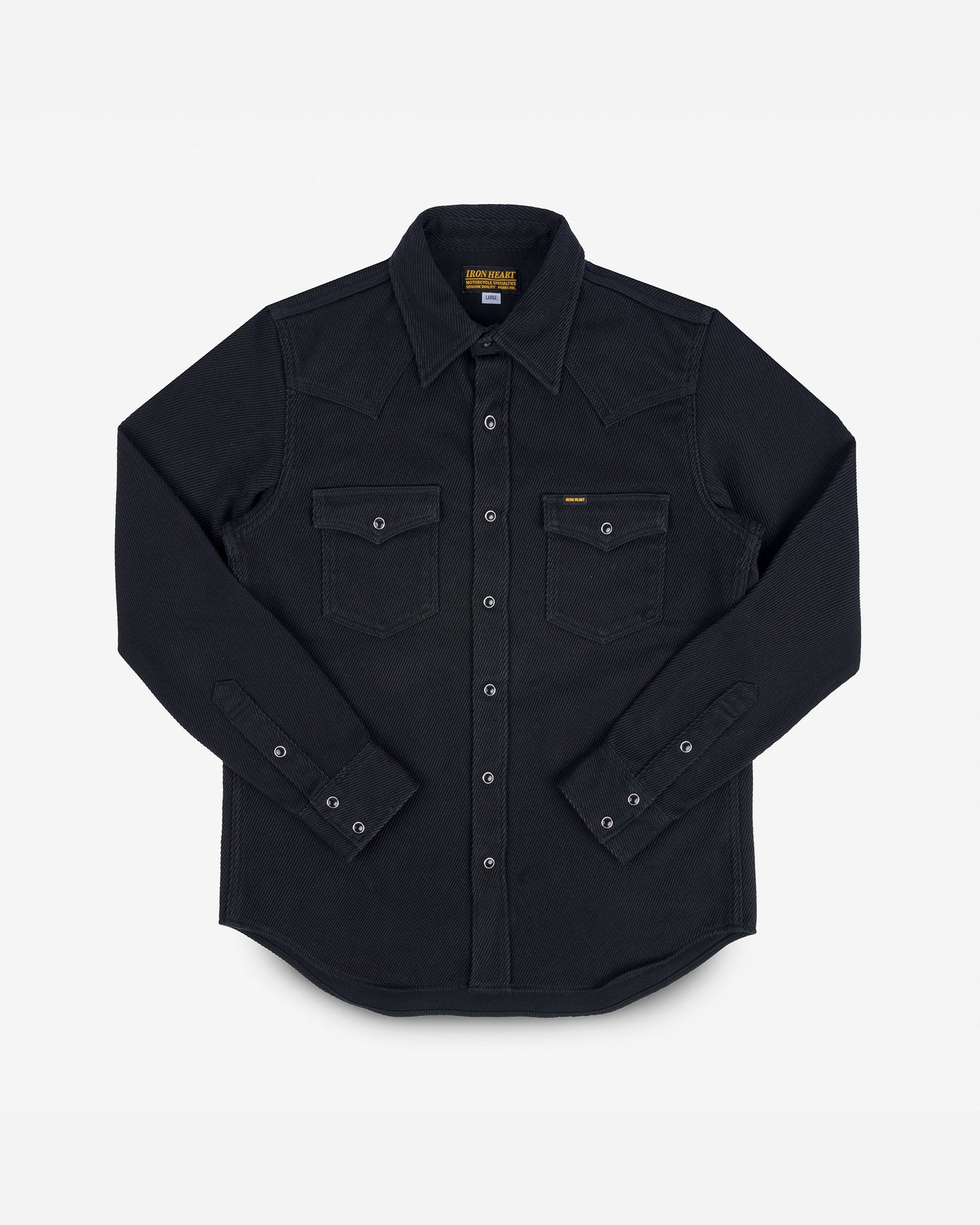 14oz Kersey Western Shirt - Black