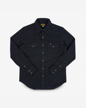 14oz Kersey Western Shirt - Black
