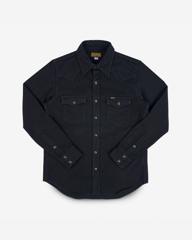 14oz Kersey Western Shirt - Black