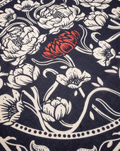 Felix Green Organic Cotton "Aubrey" Bandana - Charcoal
