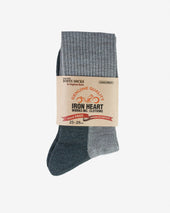 Iron Heart Engineer Socks - Grey/Charcoal