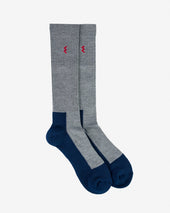 Iron Heart Engineer Socks - Grey/Navy