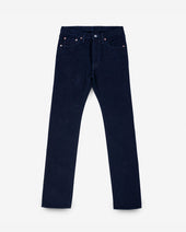 14oz Selvedge Denim Slim Straight Cut Jeans - Indigo/Indigo