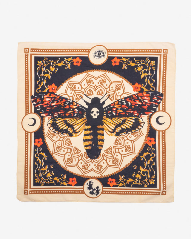 Felix Green Organic Cotton "Papillion" Bandana - Yellow