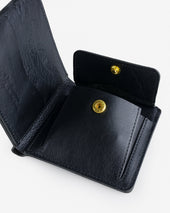 OGL Kingsman Classic Bi Fold Wallet with Coin Pocket - Tumbled Black