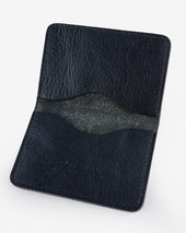 OGL Kingsman Metro Flap Style Cardholder - Tumbled Black