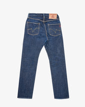 21oz Selvedge Denim Medium/High Rise Tapered Cut Jeans - Indigo (IH-888S-21) Tag 29, Hemmed to 30.5''
