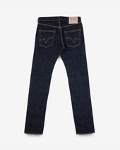 21oz Selvedge Denim Slim Tapered Cut Jeans - Indigo