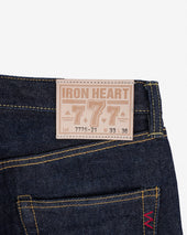 21oz Selvedge Denim Slim Tapered Cut Jeans - Indigo