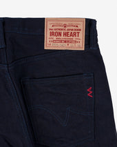 14oz Selvedge Denim Slim Tapered Cut Jeans - Indigo/Indigo