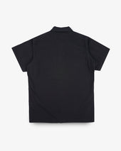 8oz Ripstop Short Sleeved Mechanic Shirt - Black