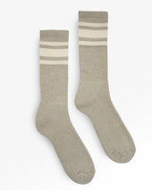 Decka Showatabé Organic '80s Skater Socks - Grey