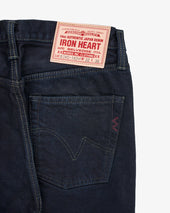 14oz Selvedge Denim Straight Cut Jeans - Indigo Overdyed Black