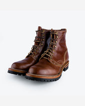 Iron Heart Int'l x Wesco® - 8" Maryam Horsehide Jobmaster® Boot - Brown