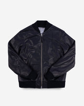 Iron Heart x Simmons Bilt Prairie Horsehide College Jacket - Black