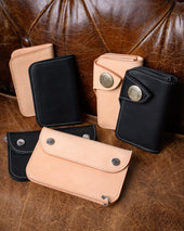 OGL Brave Horsehide Trucker Wallet - Black