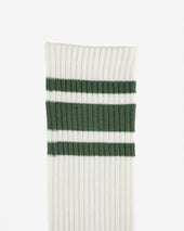 Decka 80s Skater Socks - Olive