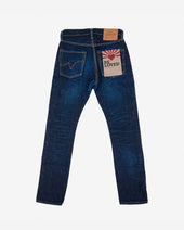 16oz Vintage Selvedge Denim Super Slim Cut Jeans - Indigo (IH-555S-16) Tag 29, Hemmed to 29.5''