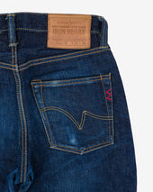 16oz Vintage Selvedge Denim Super Slim Cut Jeans - Indigo (IH-555S-16) Tag 29, Hemmed to 29.5''
