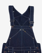 12oz Wabash Double Knee Overalls - Indigo