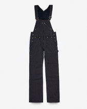 12oz Wabash Double Knee Overalls - Black