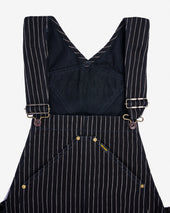 12oz Wabash Double Knee Overalls - Black