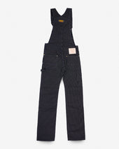 12oz Wabash Double Knee Overalls - Black