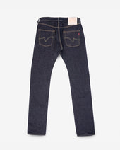 19oz Left Hand Twill Selvedge Denim Slim Tapered Cut Jeans - Indigo