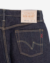 19oz Left Hand Twill Selvedge Denim Slim Cut Jeans - Indigo
