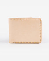 Calf Folding Wallet - Tan